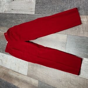 Vintage red high waisted pants